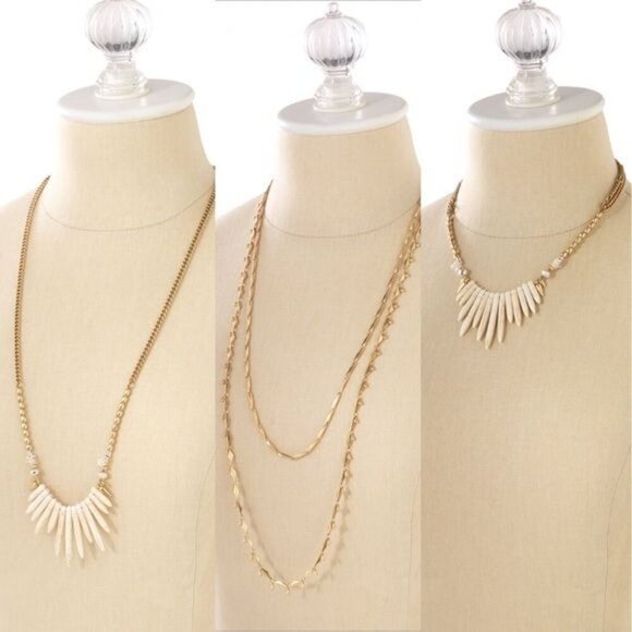 Stella & Dot Zuni Layering Necklace - Wear it Many Ways! - Picture 4 of 10